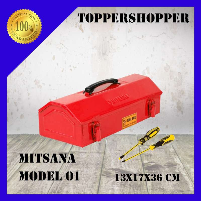 Mitsana 01 กล่องเครื่องมือ 1 ชั้น 14 นิ้ว