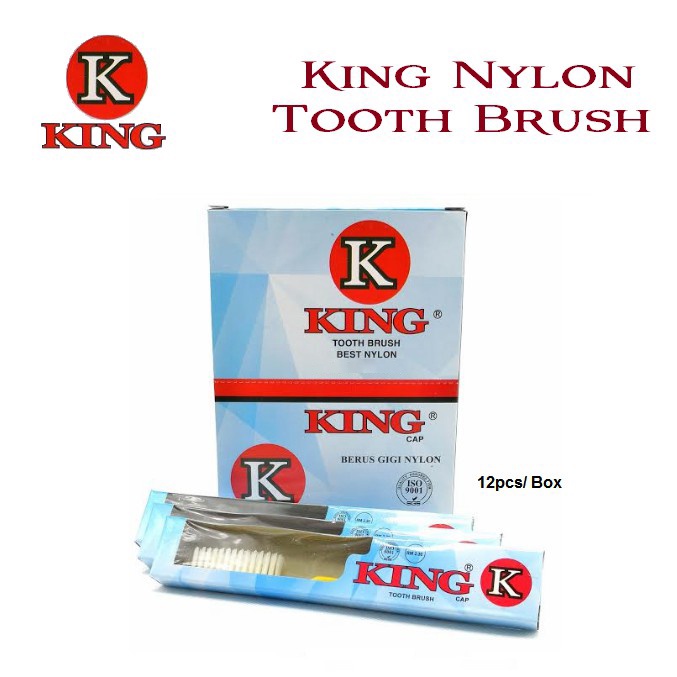 King Nylon Tooth Brush(k12) 12PC/BOX