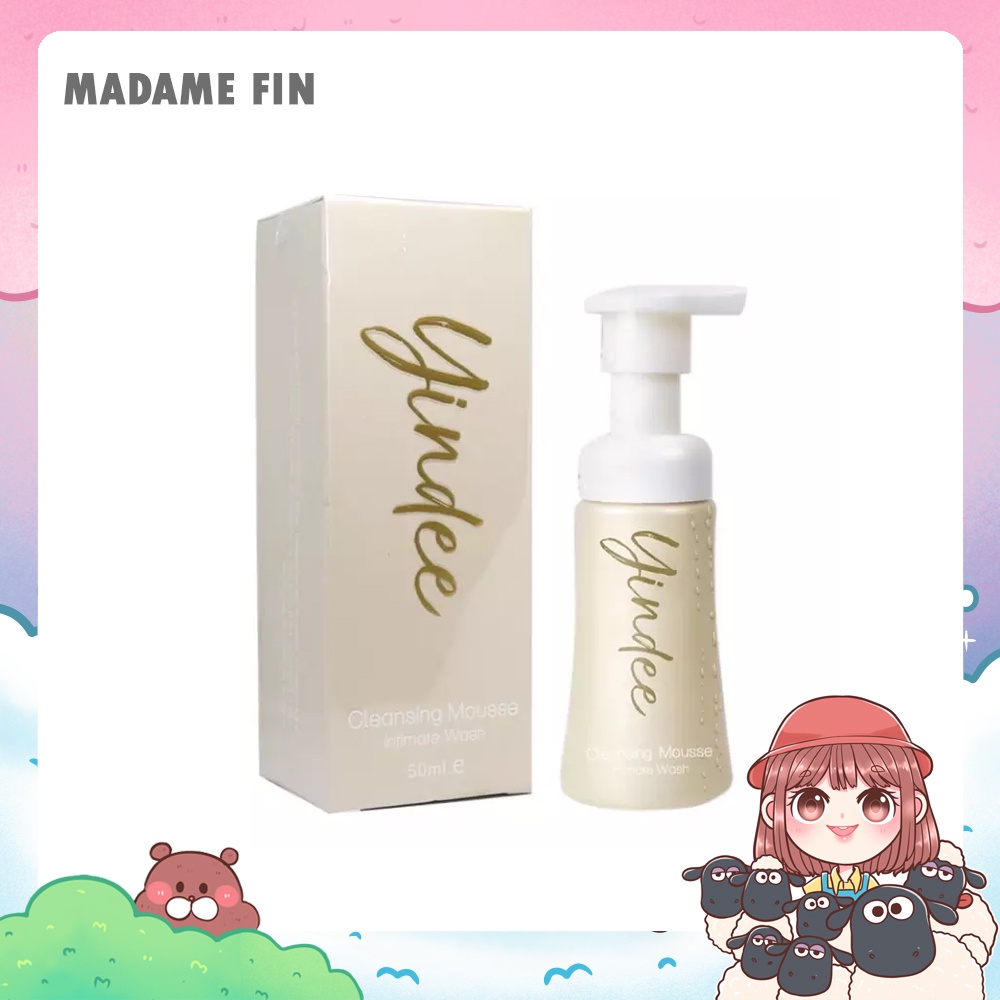 Yindee ยินดีมูส มูสทำความสะอาดจุดซ่อนเร้น by Madame fin (50ml.)