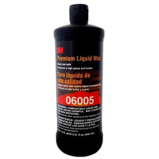 3M 06005 Premium Liquid Wax น้ำยาเคลือบเงาแวกซ์ สูตรพรีเมียม ขนาด 946 มล. 6005