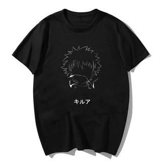 [COD]เสื้อยืด พิมพ์ลายกราฟฟิคการ์ตูน Hunter X Hunter Killuabaka สไตล์ฮาราจูกุ