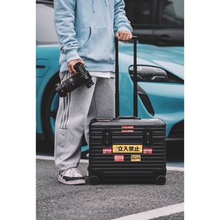 🦊Mr. Fox🦊กระเป๋าเดินทางบูติก (จัดส่งฟรี) เคสฝาพับ แบบยาว 17 …