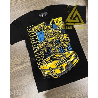 BT 43 Bumblebee เสื้อยืด สีดำ BT Black Timber T-Shirt ผ้าคอตตอน สกรีนลายแน่น S M L XL XXL