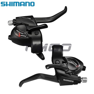 Shimano Tourney TX ST-TX800 ST-EF41 ชุดก้านเบรกคอมโบ ความเร็ว 3×7 3×8 สําหรับจักรยานเสือภูเขา EZ FIRE PLUS SIS