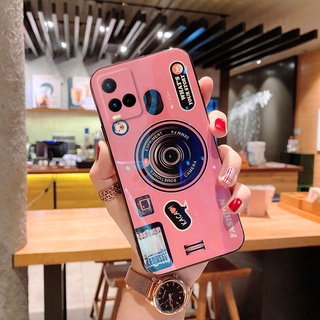 เคสโทรศัพท์  Vivo Y33T Y21T Y21S Y21 Y33s 2021 เคสซิลิโคนนิ่ม การออกแบบกล้องแฟชั่น Ins เคส  วีโว่ Vivo Y21 Y33s Y33T Cover Case ซิลิโคนนิ่มกันกระแทก