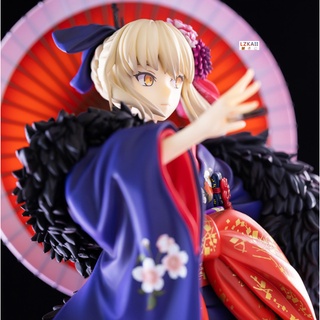 ฟิกเกอร์การ์ตูนอนิเมะ × Fate Grand Order - Altria Pendragon Saber Kimono ALTER ขนาด 27 ซม. คุณภาพสูง ของเล่นสําหรับเด็ก