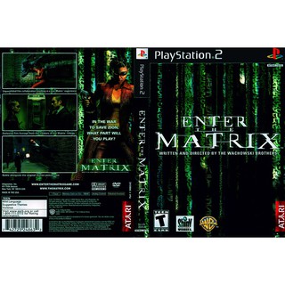 ENTER THE MATRIX [PS2 US : DVD5 1 Disc]