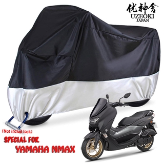 YAMAHA NMAX ผ้าคลุมรถผ้าคลุมรถผ้าคลุมรถมอเตอร์ไซด์ผ้าคลุมรถมอเตอร์ไซด์กันน้ำผ้าคลุมรถ moto Selimut มอเตอร์กันฝนกันฝุ่น UV ฝาครอบป้องกันมอเตอร์Motor Cover Motorcyle Cover Motorbike Cover