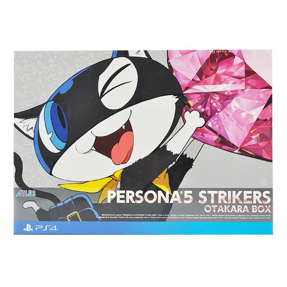 Playstation: แผ่นเกม PS4 ชุดลิมิเตท สำหรับเกม Persona 5 Strikers OTAKARA BOX (ASIA ENG/JAP Z3)