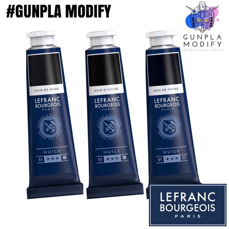 สีน้ำมันคุณภาพสูง LEFRANC BLUE FINE จากประเทศฝรั่งเศส 40 ml