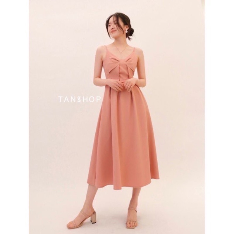 Tansshop dress สีชมพู size M