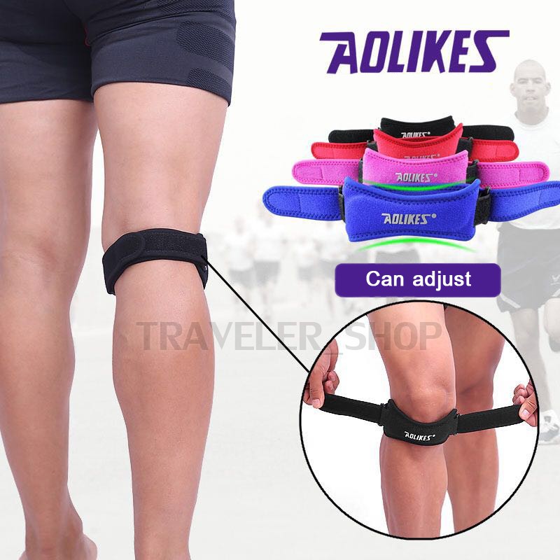 AOLIKES 7921 สายรัดเข่าของแท้  พยุงหัวเข่า ป้องกันการบาดเจ็บลดการบาดเจ็บจากการเล่นกีฬา