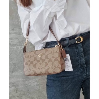 หายาก ใหม่ล่าสุดมาแล้วค่า NOLITA 19 IN SIGNATURE CANVAS (COACH C3308)หายากละค่ะสีนี้