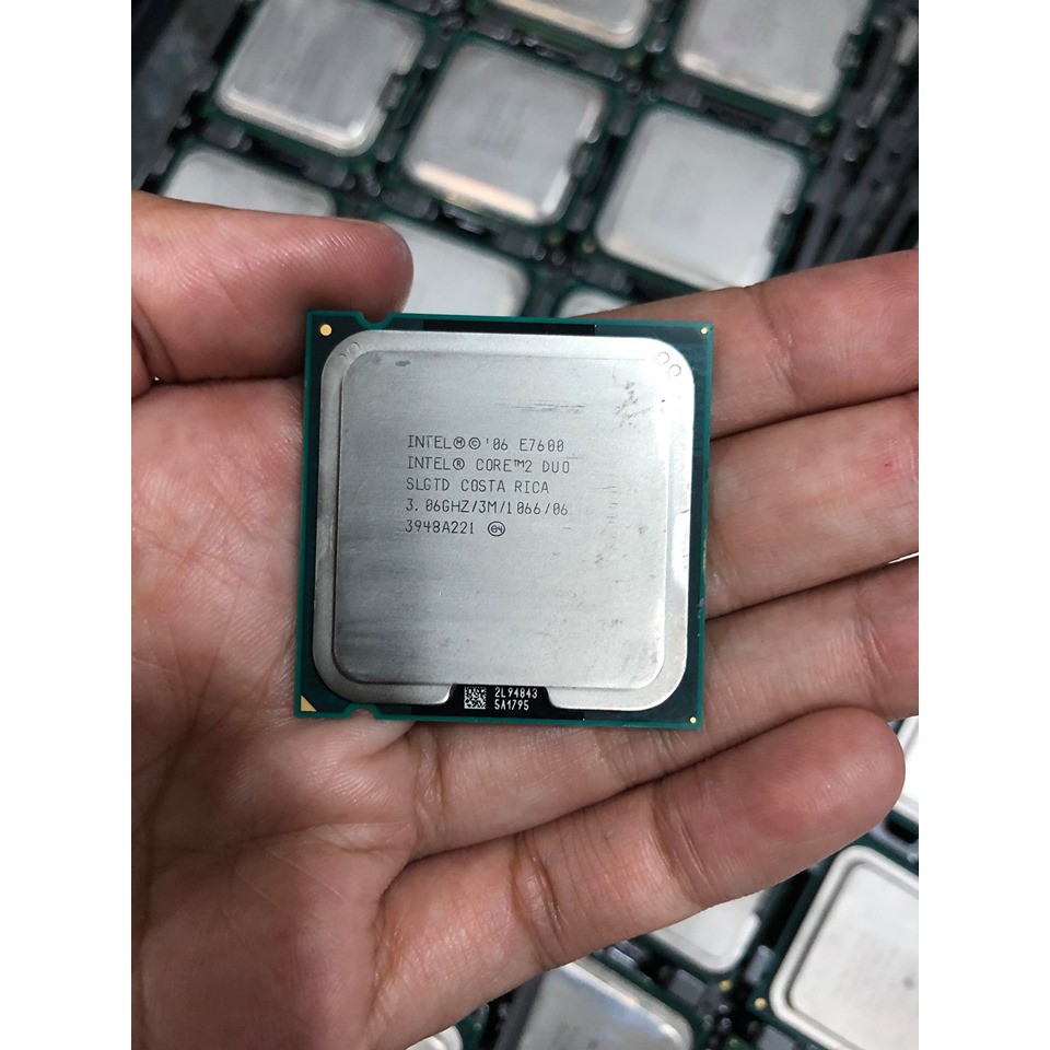 ซีพียู Intel CPU Core 2 Duo E7400-E8500 ซีพียู มือสองราคาถูก CPU COMPUTER