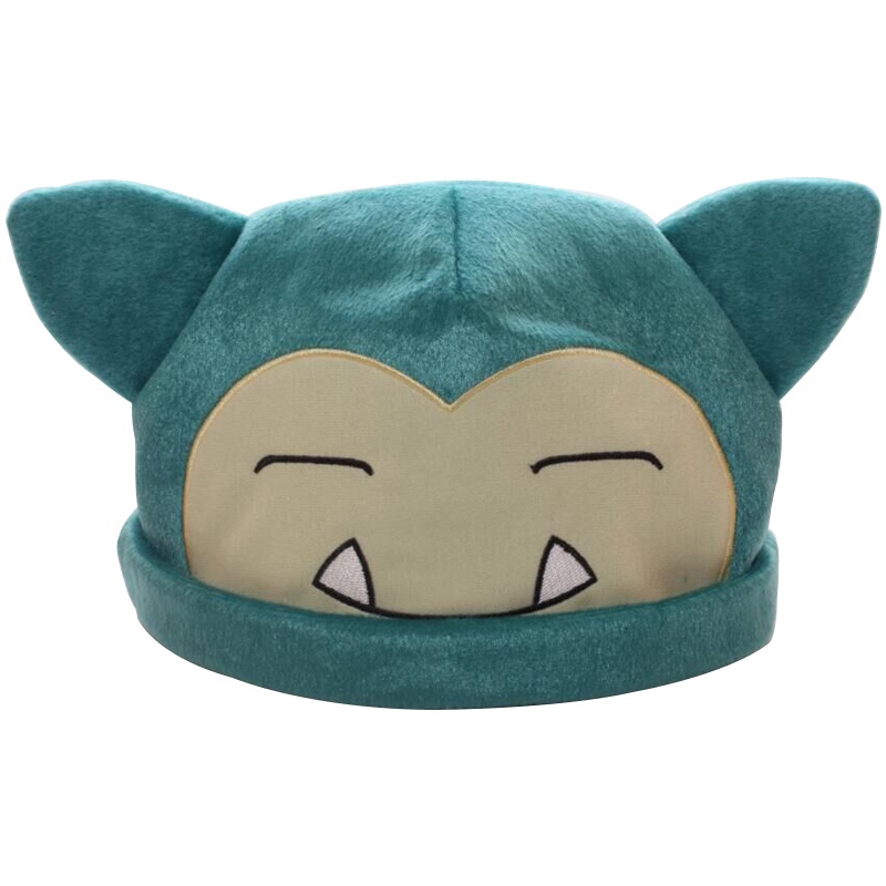 31 ซม.เส้นผ่านศูนย์กลางอะนิเมะ Snorlax Pikachu Plush หมวก Kawaii Hunter การ์ตูนผู้ใหญ่ขนาดหมวก Plush Soft ตุ๊กตาตุ๊กตา