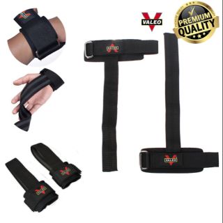 เก็บเงินปลายทางได้... VALEO Padded Lifting Strap สแตรปส์สายรัดข้อมือยกน้ำหนัก