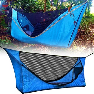 TMNFJ Outdoor Portable Hammock Waterproof Shade Tent Breathable Foldable Bed for Picnic Camping Traveling