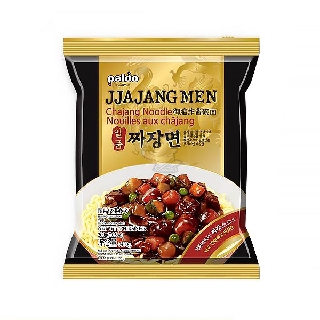 Paldo Jjajangmen 200g. พาลโด จาจัง เมียน บะหมี่ซอสดำ กึ่งสำเร็จรูป รสซอสถั่วดำ สูตรแห้ง มาม่า จากเกาหลี