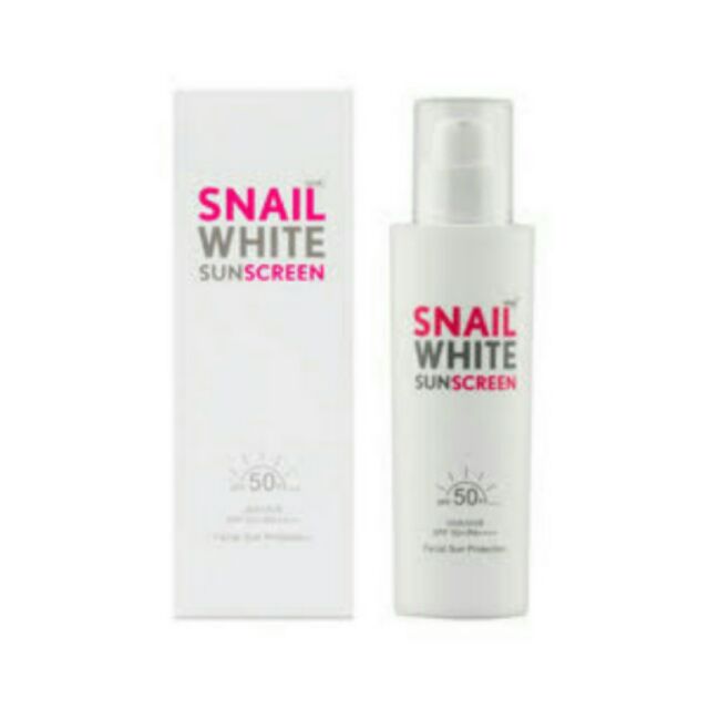 ของแท้/ส่งฟรี Snail White Sunscreen SPF50+PA+++