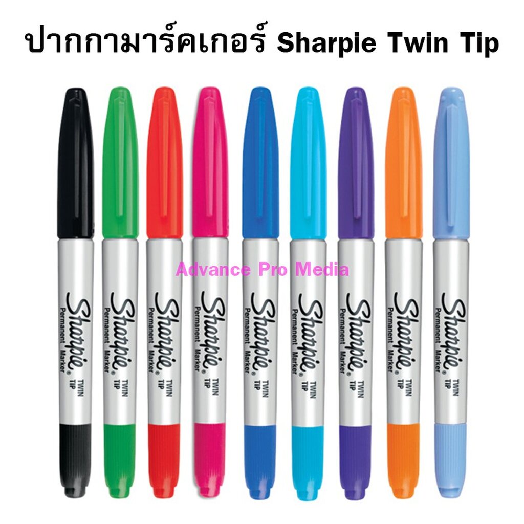 ปากกามาร์คเกอร์ ชาร์ปี้ Sharpie Twin Tip ( 1 ด้าม )