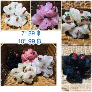 โดนัทมัดผมเซตเชอรี่ 🍒 7"กับ 10" แฮนเมด ปลอดภัยจากโควิด 100 %