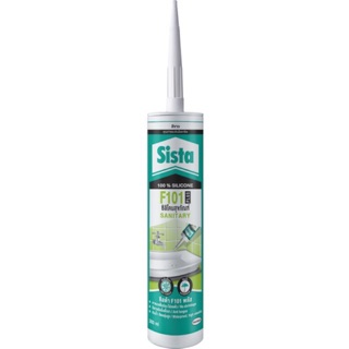 Sista F101 Plus ซิลิโคนยาแนวสุขภัณฑ์กันเชื้อรา ขนาด 300 ml.