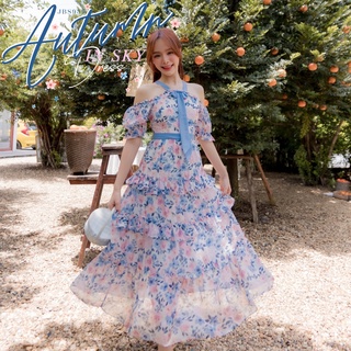 #JBS959 Autumn in Sky Dress