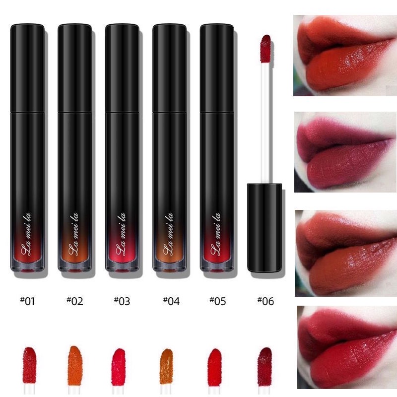 LAMEILA ลิปสติก สีส้มอิฐ สีเเดงตุ่น ติดทนนาน coco baby C508
