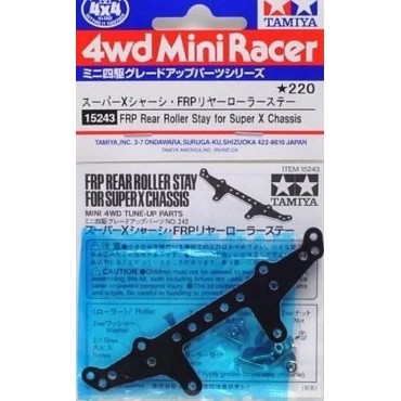 Tamiya 15243 FRP Rear Roller Stay for Super X Chassis