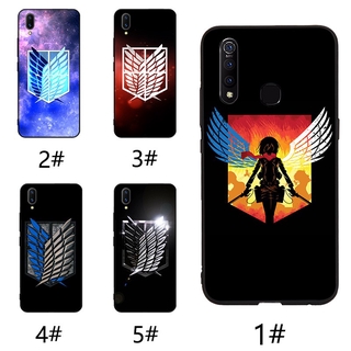 Vivo Y11 Y17 Y5s Y53 Y55s Y69 Y71 Y81s Y91C Y95 Soft Cover  Attack On Titan Logo Phone Case