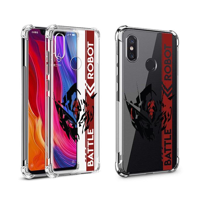 เคส สำหรับ Xiaomi Mi 8 Anti-Shock Protection TPU Case [Battle Robot]