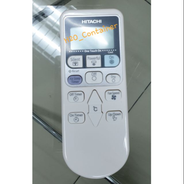 รีโมทแอร์ Hitachi ใช้กับแอร์รุ่น RAS-EJ13CJT ของแท้จากศูนย์