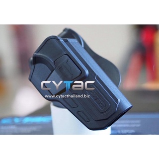 ซองพกนอก ปลดล็อคนิ้วชี้  ( Cytac R-Defender Holster ) -  สำหรับปืน CZ SP-01 -