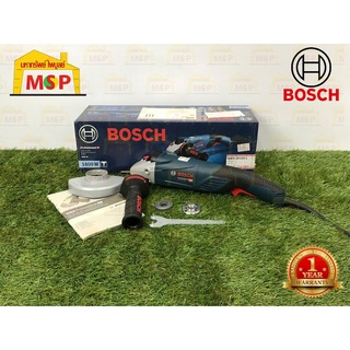 Bosch เจียร์ 5" GWS 18-125 L 1800W ป้องกันการสะบัด, ตัวควบคุมกระแสไฟฟ้า (เครื่องทรงหางยาว) #06017A30K0