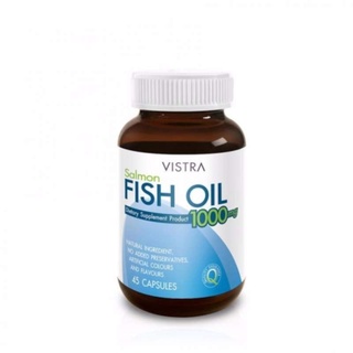 VISTRA Salmon Fish Oil (45 Capsules) TK Medical