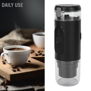 เครื่องชงกาแฟ แบบพกพา ชาร์จ Usb สําหรับรถยนต์ ออฟฟิศ