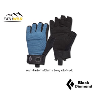 ถุงมือ BLACK DIAMOND Mens Crag Half-Finger Gloves