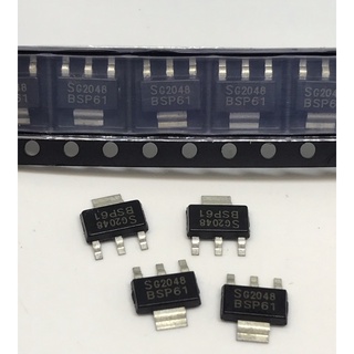 BSP61  PNP DARLINTOG 1A 80V แพ็ค5ตัว