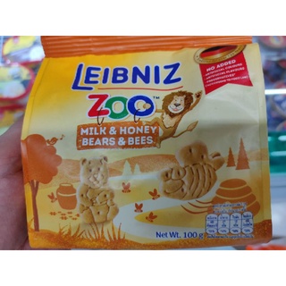 LEIBNIZ ZOO MILK &amp; HONEY BEARS &amp; BEES 100g