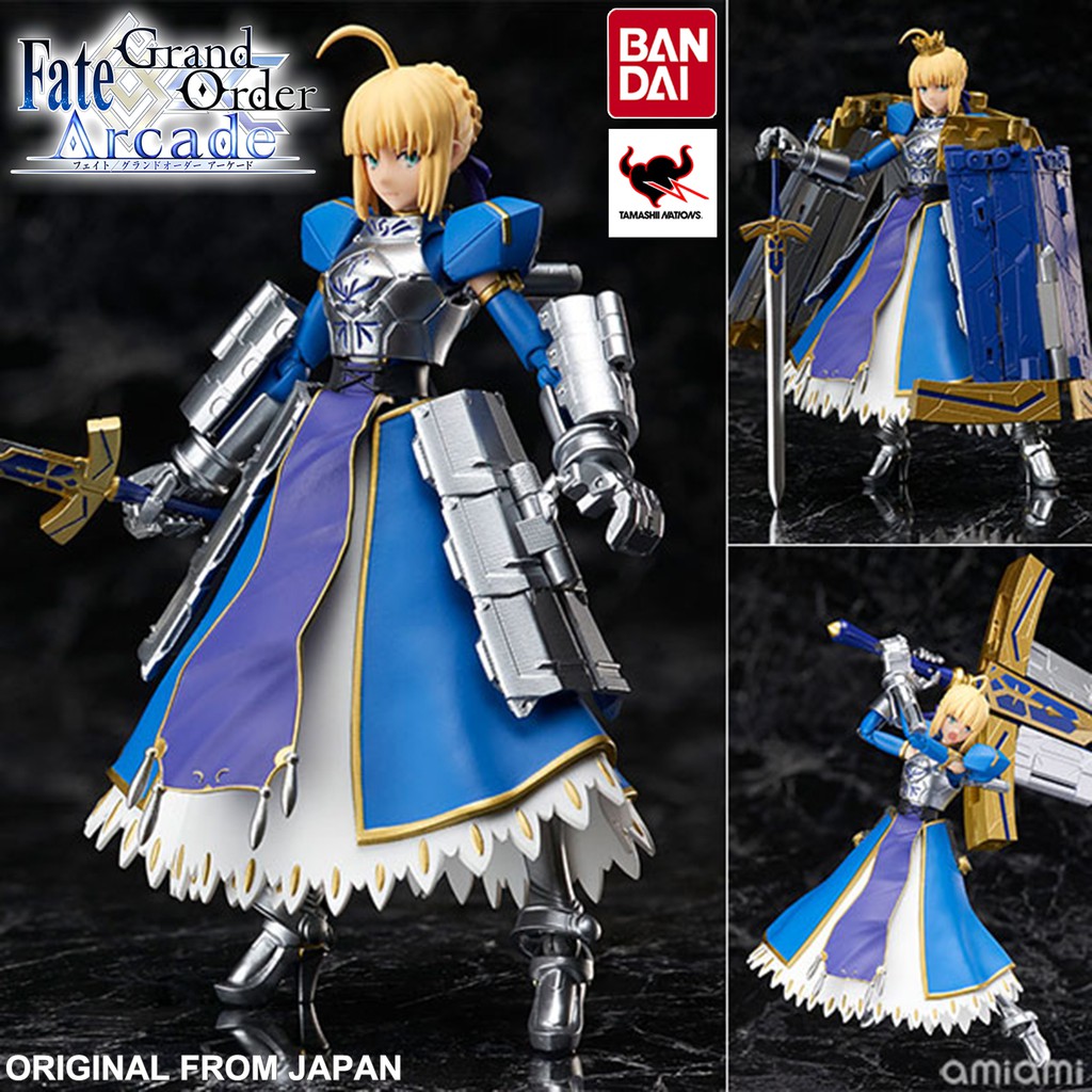 งานแท้ Original ฟิกม่า Bandai Agp Armor Girls Project Fate Grand Order เฟท แกรนด์ออเดอร์ Saber 4791