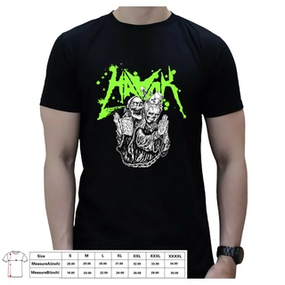 เสื้อยืด พิมพ์ลายกราฟฟิค Havok American Thrash Metal Band สําหรับผู้ชาย