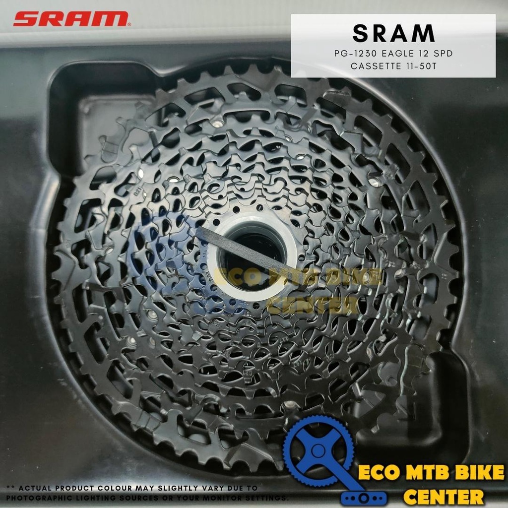 SRAM PG-1230 EAGLE 12 SPEED CASSETTE 11-50T (NX)