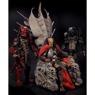 Predator  Clan Leader Bone Throne Diorama บัลลังก์พรีเดเตอร์