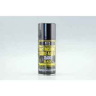 สีรองพื้นดำ mr.hobby Mr. Finishing Surfacer 1500 Black (Spray 170ml)