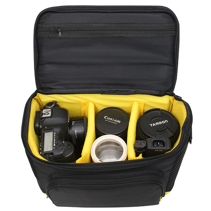 เลนส์ขนาดใหญ่กระเป๋ากล้องใส่พกพา Partition สำหรับ marshall กระเป๋ามาร์แชล Waterproof DSLR Camera storage bag