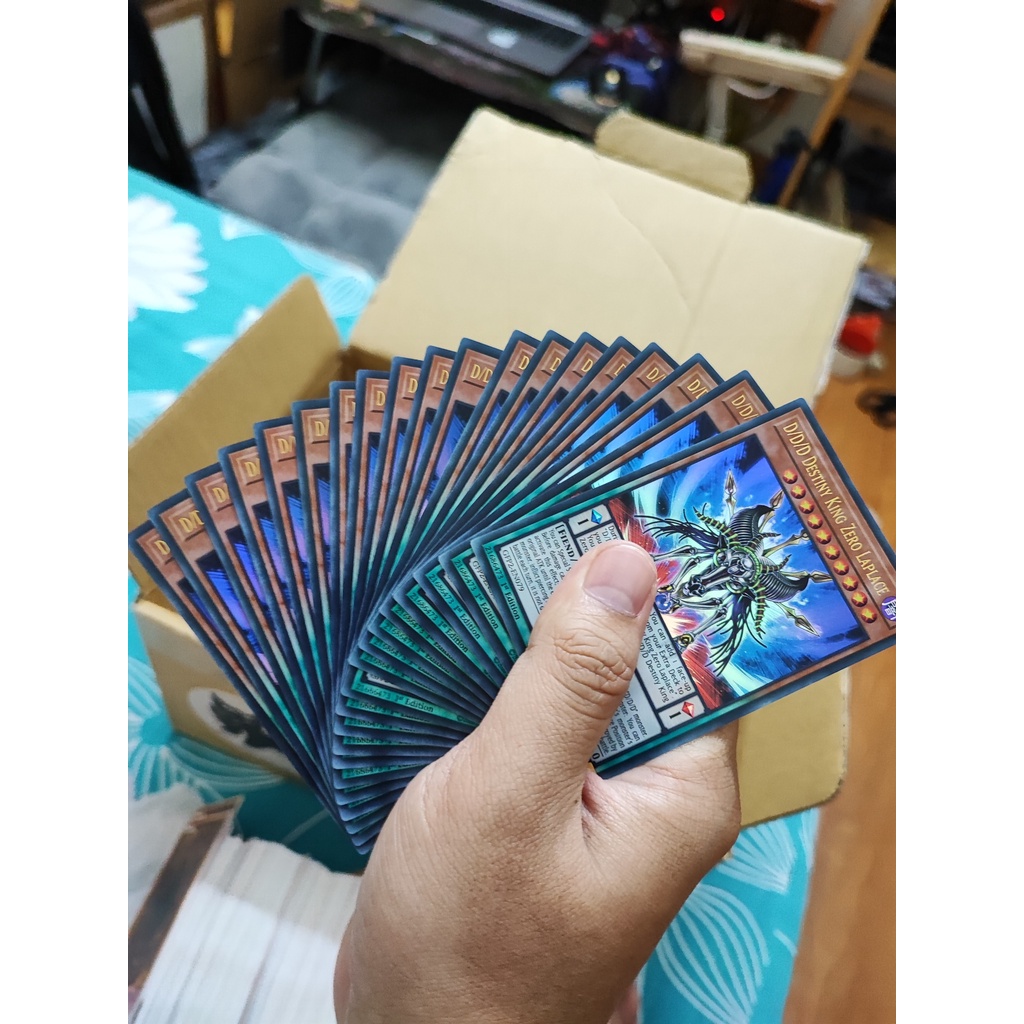 [Yugioh Funny Shop] การ์ด 1 ใบ D/D/D Destiny King Zero Laplace - GFP2-EN079 - Ultra Rare 1st Edition
