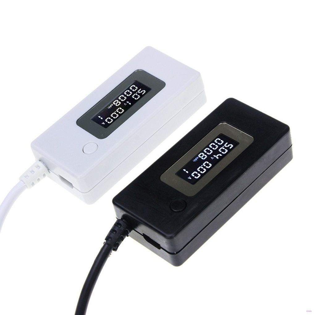 LCD USB Voltage/Amps Power Meter Tester Multimeter Test Speed of Chargers Cables Capacity of Power Banks