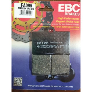 ผ้าเบรค EBC Brakes รุ่น Organic สำหรับ Big bike / คาลิปเปอร์ Brembo 4pot หูชิด เบรมโบ้ 4pot