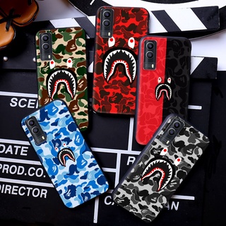 เคสโทรศัพท์มือถือแบบนิ่ม ลายฉลาม bape shark P34 สําหรับ Vivo Y70S Y51S Y70T Y53S Y52S Y31S Y76S Y76 Y74S Y15S Y15A T1 Y10