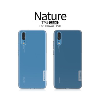 Huawei Mate 20 เคสมือถือ ฝาหลัง ขาวใส/ดำใส  รุ่น Nature TPU Case (ของแท้100%)